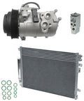 AC Compressor Kit w Condenser for Chrysler 300 3.5L (2008–2010)