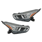 Pair of Halogen Headlights for Nissan Versa (2020–2021)