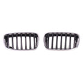Replacement Black Chrome Plastic Passenger Side Grille (See compatibility Chart)