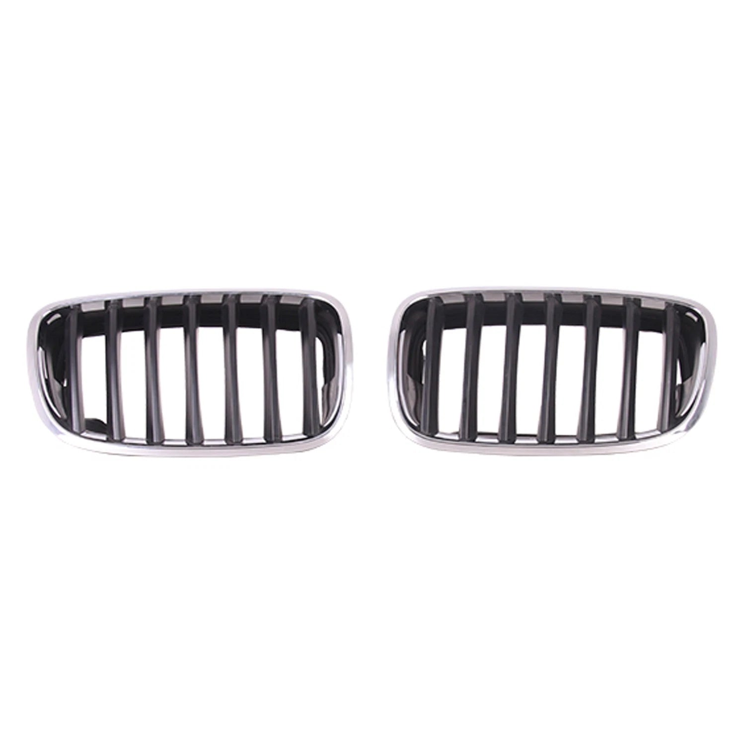 Replacement Black Chrome Plastic Passenger Side Grille (See compatibility Chart)