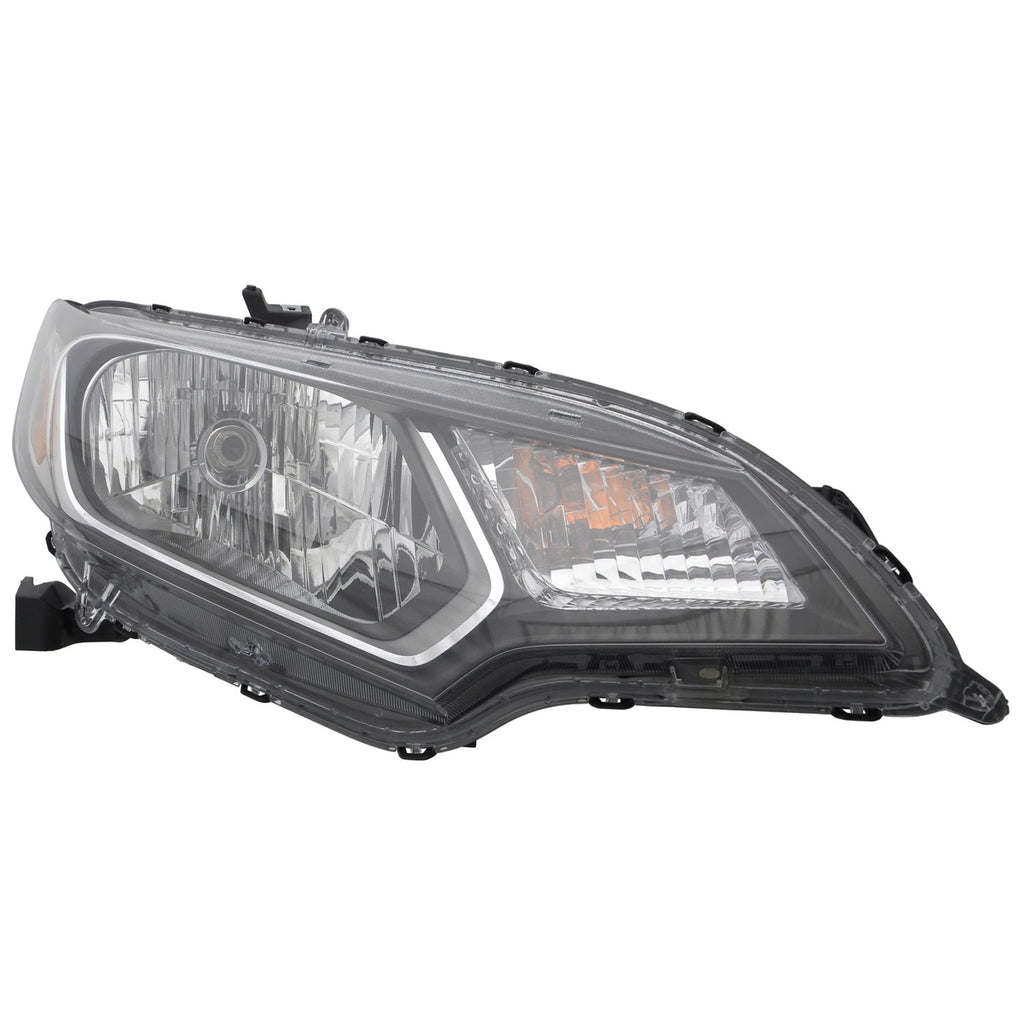 Replacement Passenger Side Halogen Headlight Assembly for Honda Fit (2015–2017)