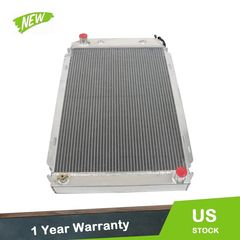 3 Row Full Aluminum Racing Radiator for Ford Mustang GT/LX V6/V8 (1979–1993)