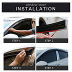 Window Vent Visor Rain Deflector for Honda Accord (2005–2007)