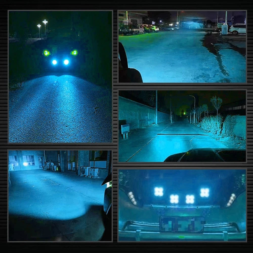 2Pc LED Cube Pods Work Light for Offroad SUV (Fits )