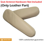 Front Seat Armrest Cover for Honda CR-V (2001–2006) Beige Leather Synthetic