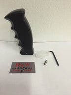 Aluminum Shift Knob Hot Rod Black Pistol Grip for Universal Manual Cars