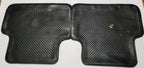 Set of 2 Rear Floor Mats for Ford Thunderbird Cougar (1989–1993) OEM Black