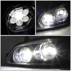 LED DRL Projector Headlights for Kenworth T170 T270 T370 T660 T700 (2008–2019)
