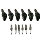 6X Ignition Coil & Iridium Spark Plug for Volkswagen Passat Atlas (2018–2023)