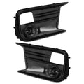 Front Fog Light Bezels Trim Covers Pair for Subaru WRX WRX STI (2018–2021)
