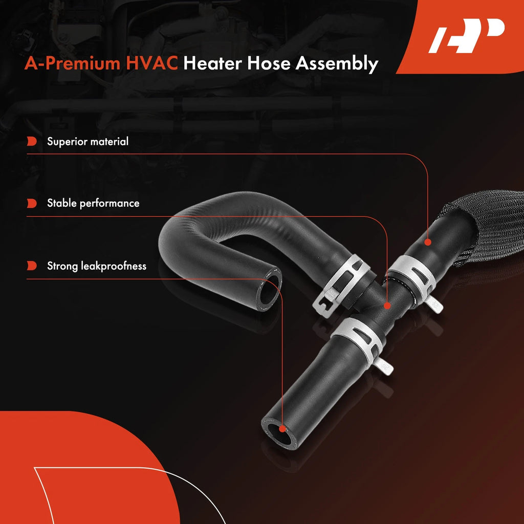 2X Inlet & Outlet HVAC Heater Hose Assembly for Chevrolet Venture (1997–2005)