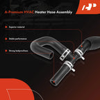 2X Inlet & Outlet HVAC Heater Hose Assembly for Chevrolet Venture (1997–2005)