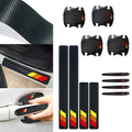 Set of 12 Tri-Color Door Scuff Sill Plate Covers for
