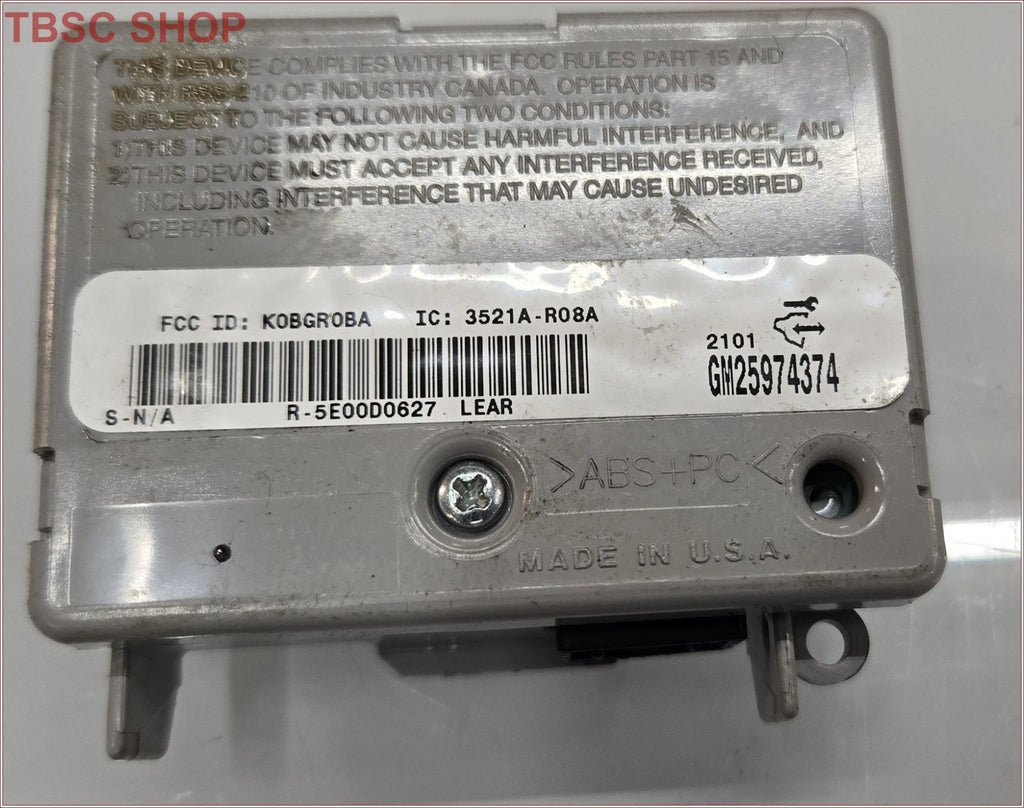 Keyless Entry Module for Aura HHR G5 G6 Malibu (2008–2012) GM25974374