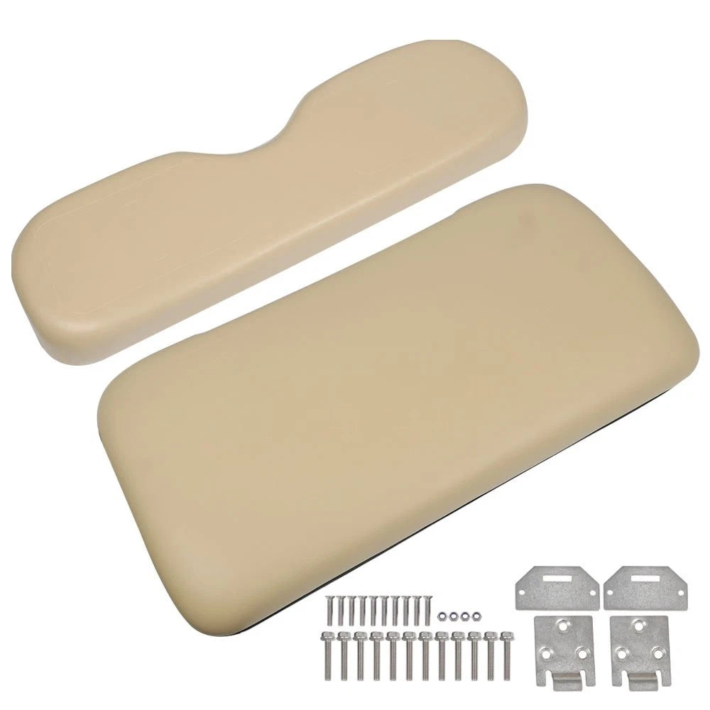 Seat Cushion Set for EZGO TXT Medalist (1993–2013) with Hardware
