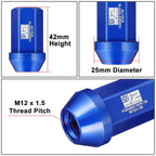 Set of 20 Closed End Lug Nuts M12 X1.5 25mm OD for J2 Engineering