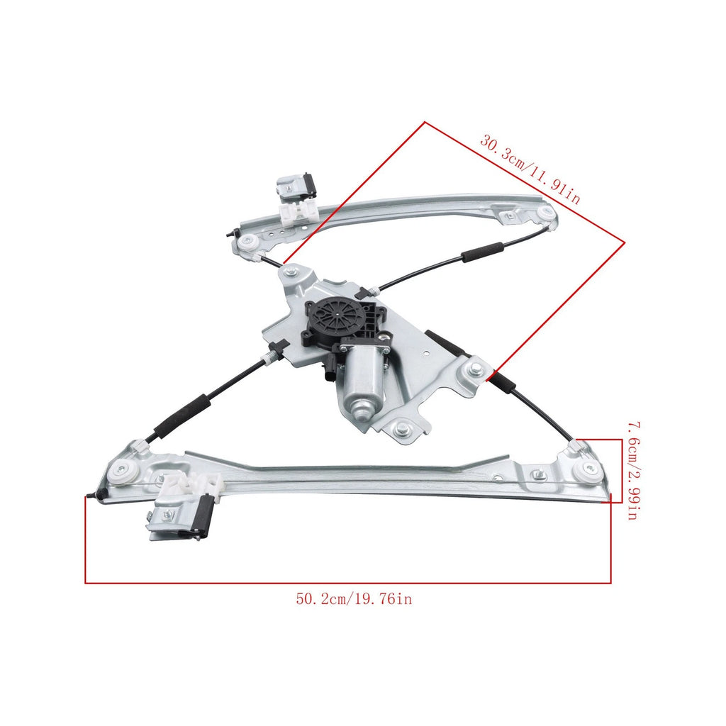 Power Window Motor Assembly for Chevrolet Equinox GMC Terrain (2012–2017)