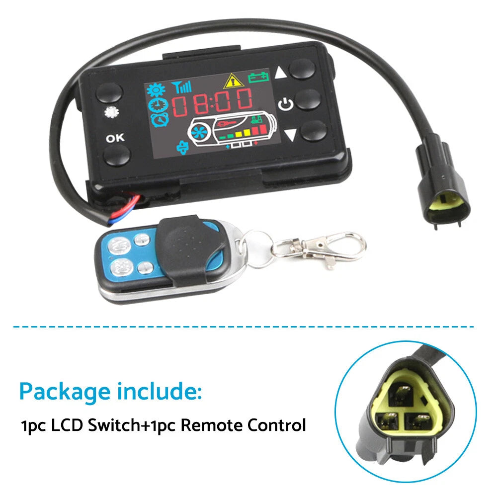 LCD Monitor Switch for Diesel Parking Heater Controller (12V/24V)