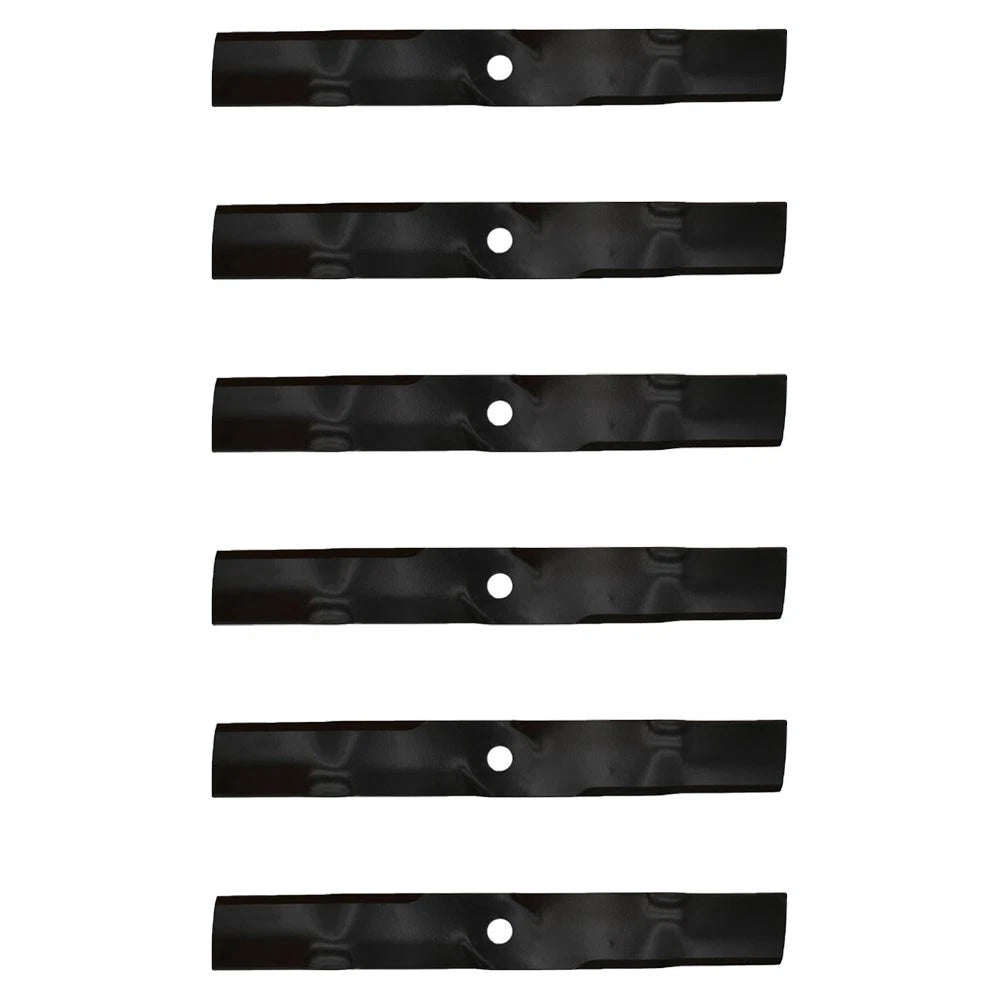 6 PK Gator Blades for John Deere Mower (Fits M115496)