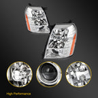 Headlight Assembly with HID Bulb for Cadillac Escalade (2007–2014)