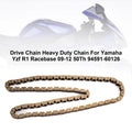 Heavy Duty Drive Chain for Yamaha YZF R1 (2009–2012) 50T 94591-60126