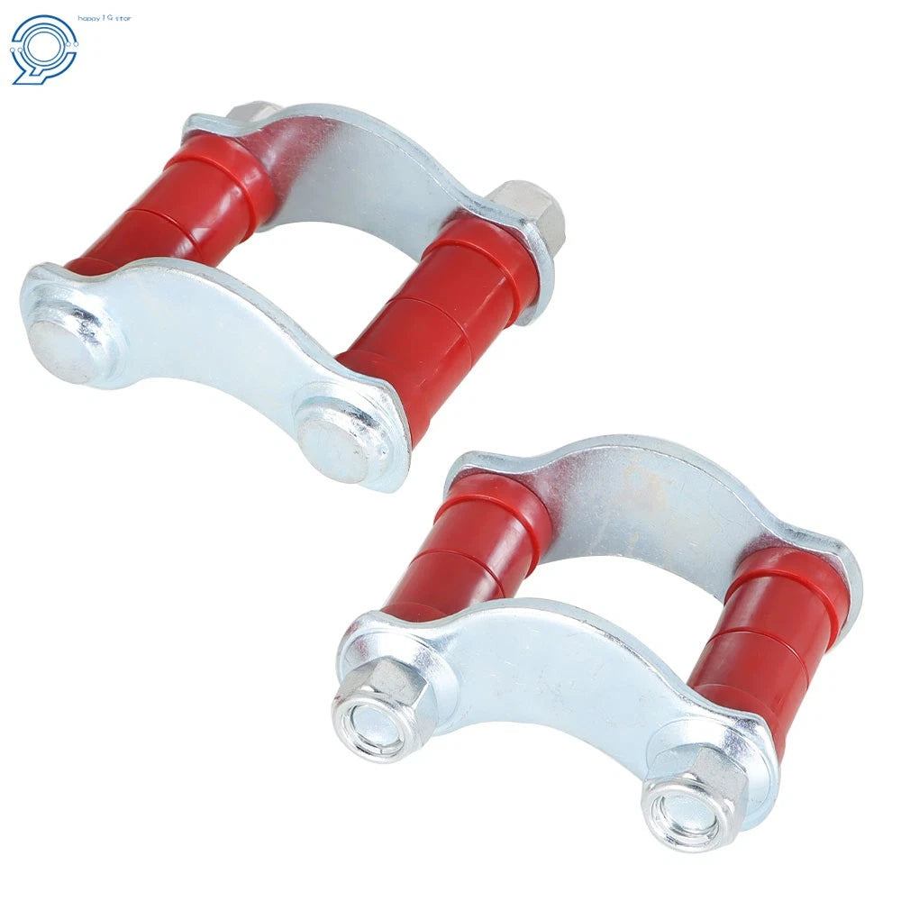 Set of 2 Rear Leaf Spring Shackles for Chevrolet Bel Air 150 (1955)