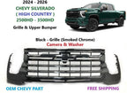 Upper Bumper & Grille for Chevy Silverado 2500HD 3500HD (2024–2026) #1
