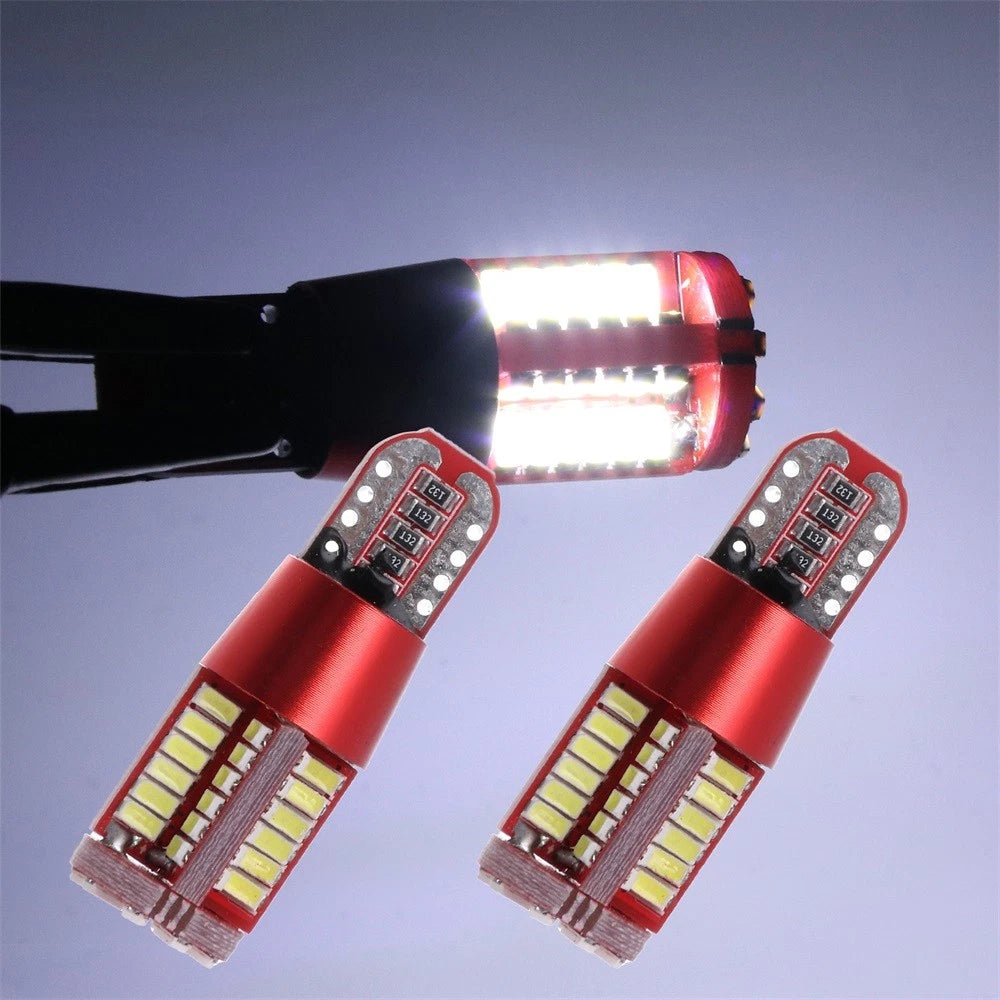 2X T10/T15 Canbus 57SMD LED Backup Light Bulb for