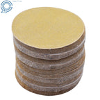 Set of 100 Hook Loop Sanding Discs for Various Models (5", 240 Grit)