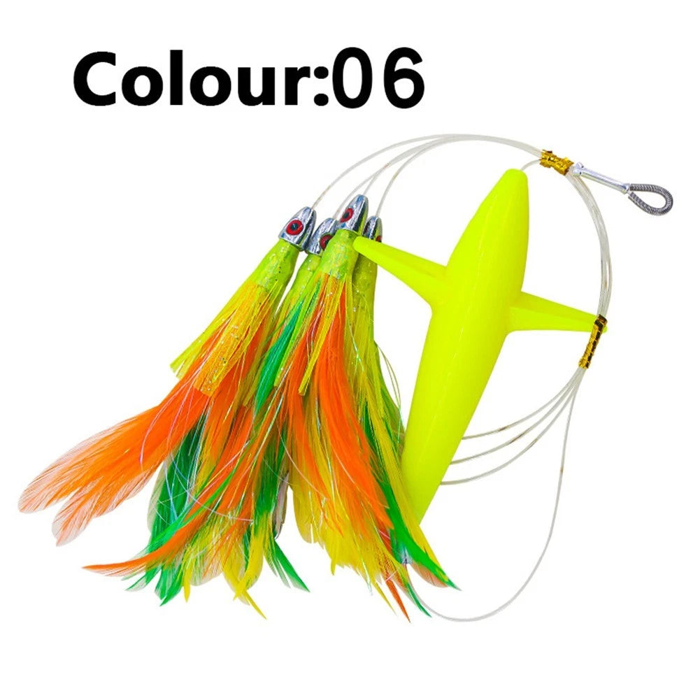 Sea Bird Teaser Fishing Bait for Boat Trolling (4.7in)