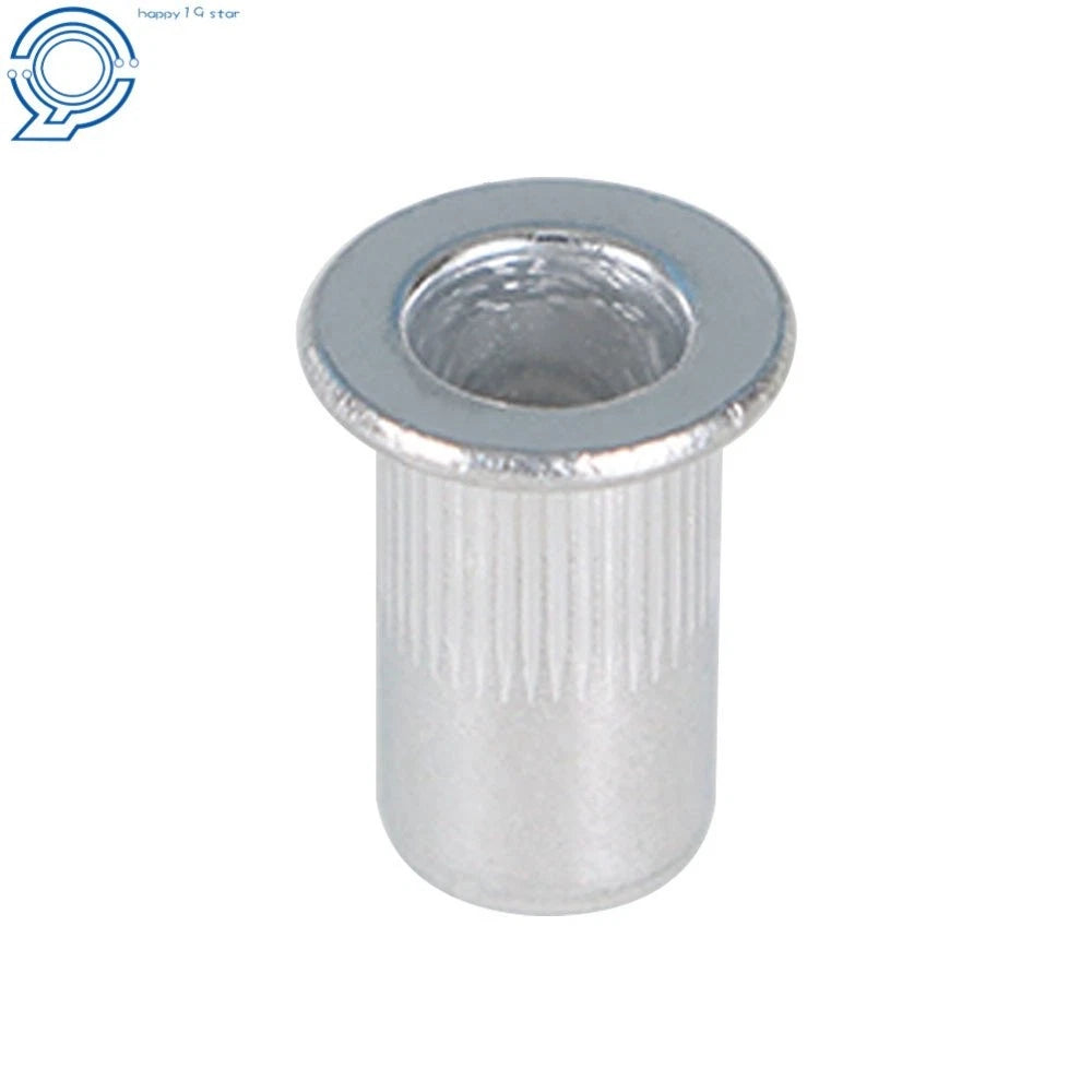 100 Pack Aluminum Rivet Nut 10-24 Insert Nutsert