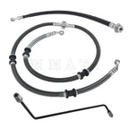 Front Brake Hose Line Pipe Kit for Yamaha Grizzly 450 YFM450FG (2011–2014)