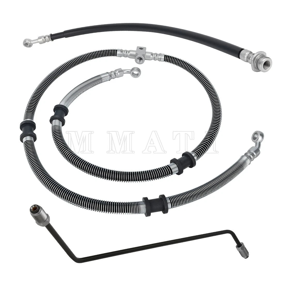 Front Brake Hose Line Pipe Kit for Yamaha Grizzly 450 YFM450FG (2011–2014)