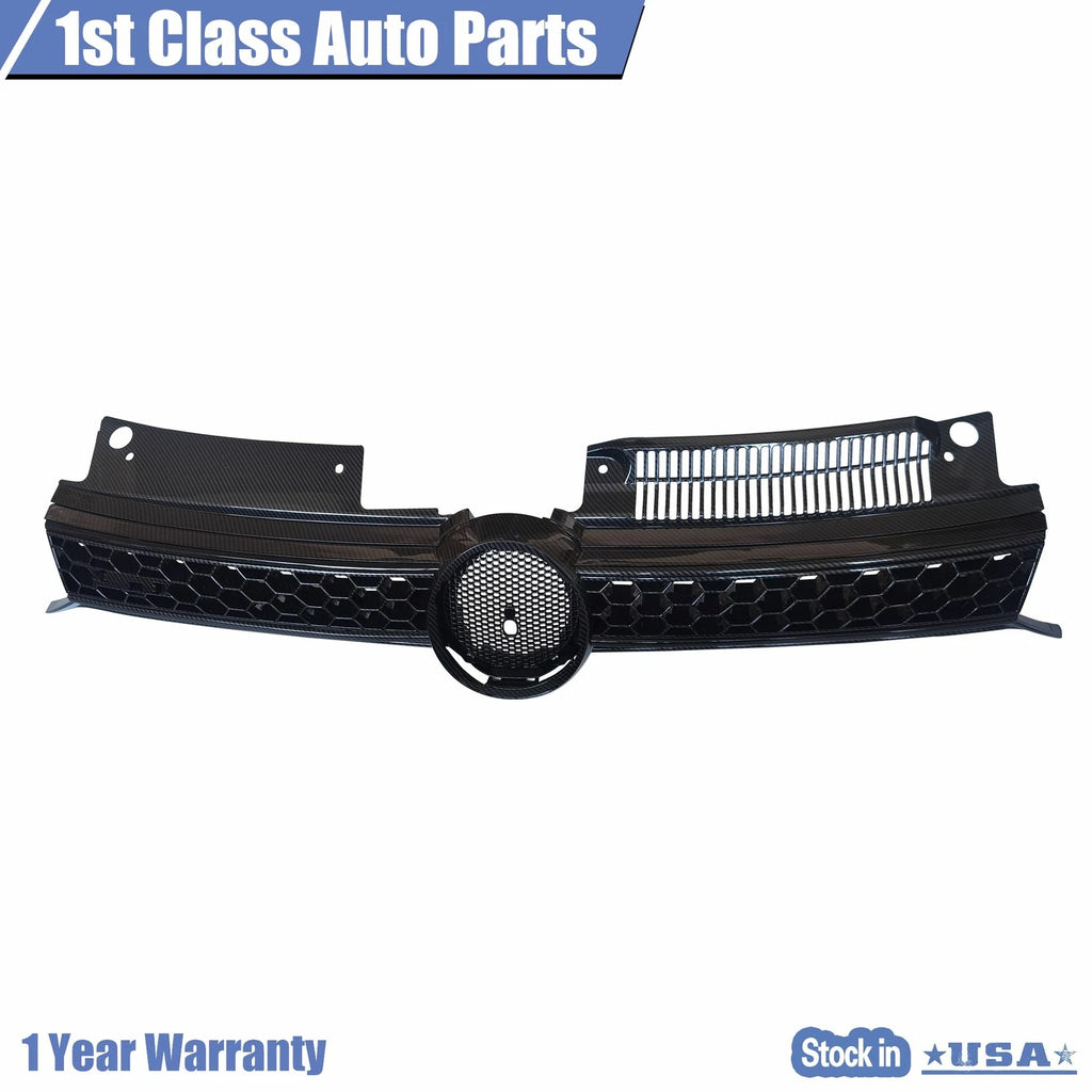 Carbon Fiber Grille for VW MK6 Golf/GTI/Jetta Sportwagen (2010–2014)