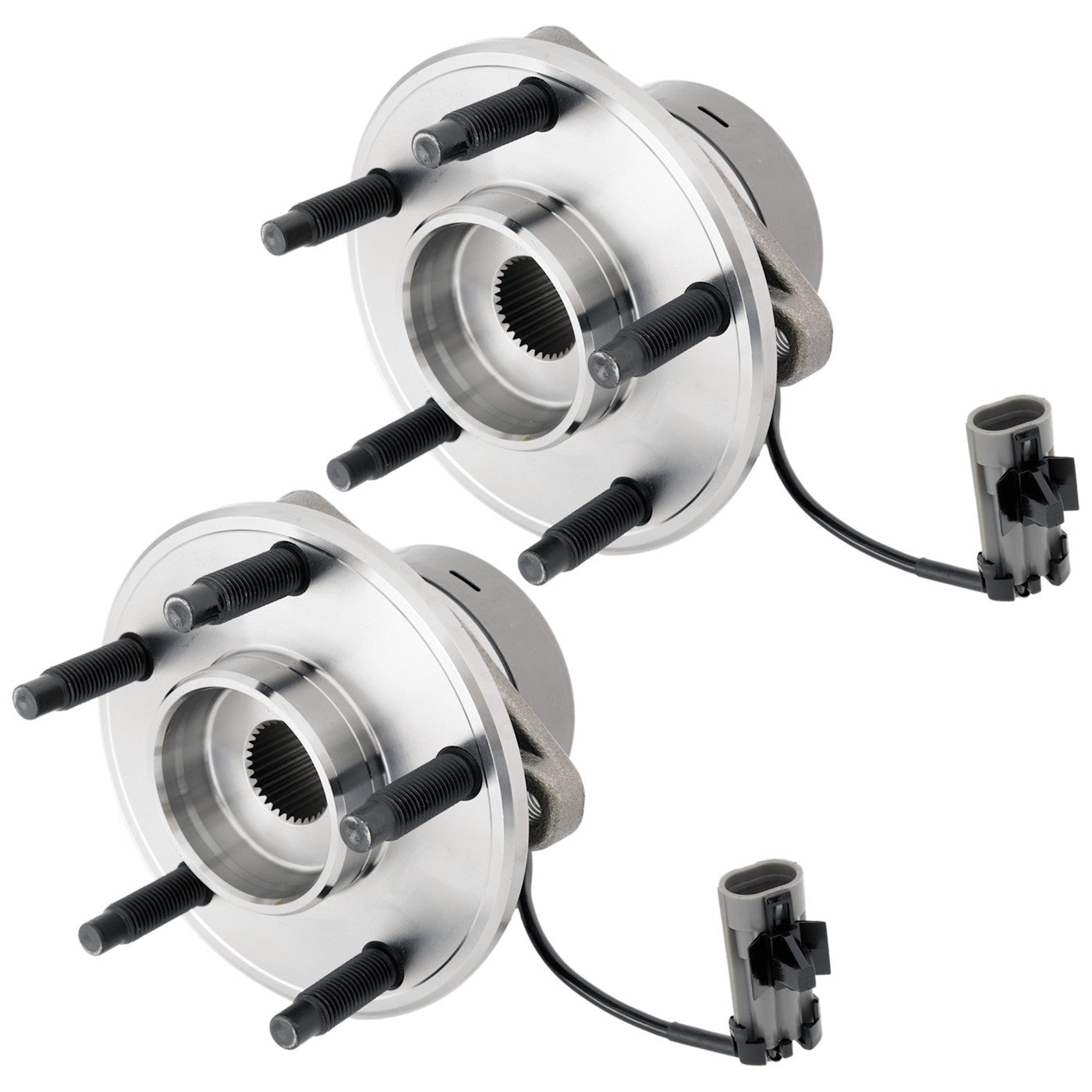 Set of 2 Wheel Hubs for Chevy HHR (2006–2011)