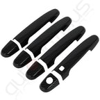 Set of 4 Door Handle Covers for Toyota Matrix (2003–2014) Carbon Fiber