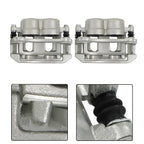 Set of 2 Front Brake Calipers with Bracket for Saturn Pontiac Chevrolet (2004–2007)