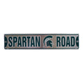 Spartan Road Street Sign for Michigan State Spartans (NCAA) 5" x 24"