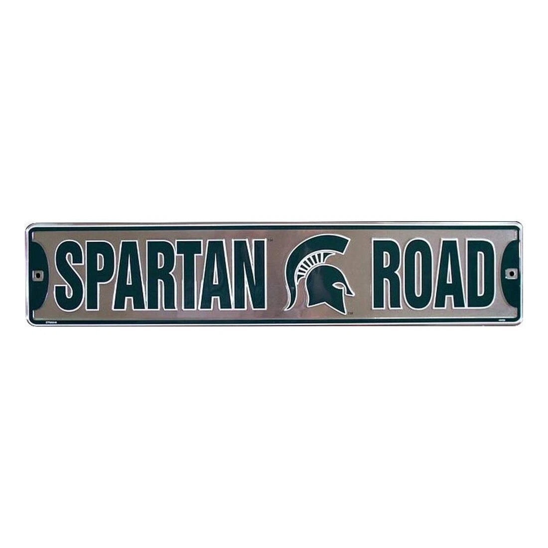Spartan Road Street Sign for Michigan State Spartans (NCAA) 5" x 24"