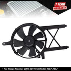 A/C Condenser Cooling Fan for Nissan Frontier Pathfinder (2005–2019)