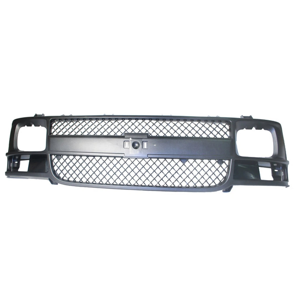Replacement Front Grille Gray Plastic for Toyota Hilux (2016–2020)