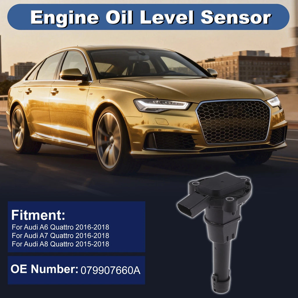 Engine Oil Level Sensor for Audi A6 Quattro (2016–2018) 079907660A