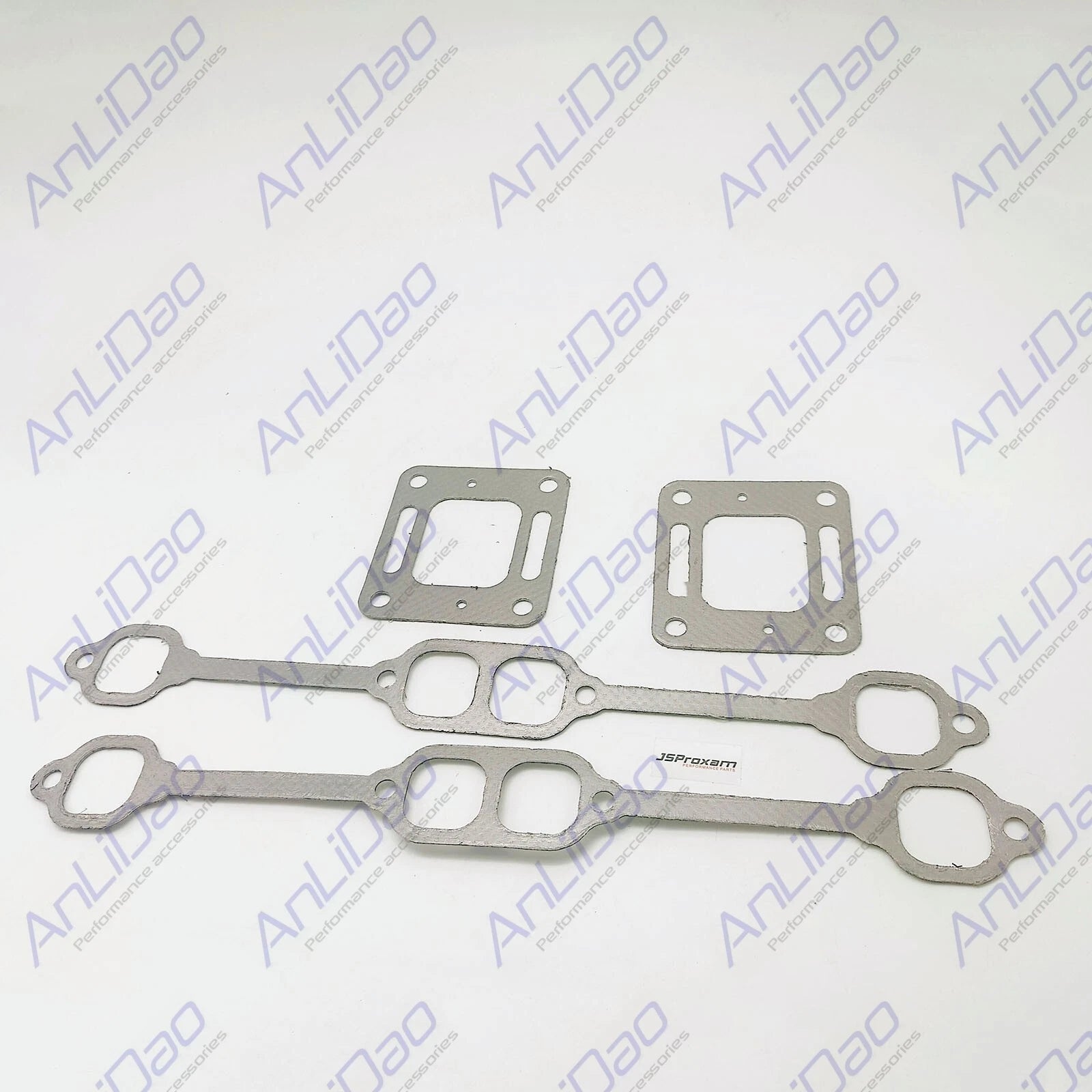 Set of 2 Manifold & Riser Elbow Gaskets for Mercruiser 5.7L 350 27-33395 27-863724