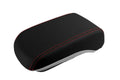 Console Lid Pull Over Cover Leather for Mitsubishi Lancer (2008–2016) Red Stitch