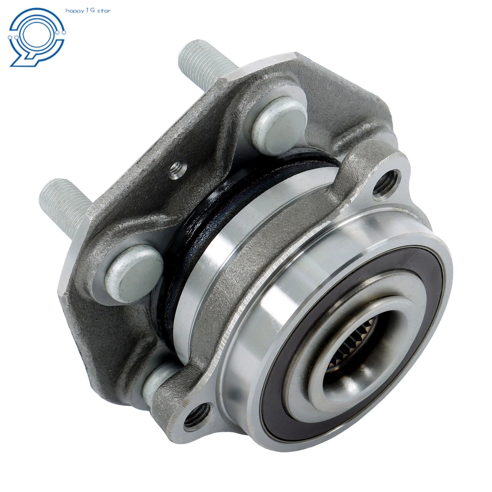 Set of 2 Front Wheel Hub Bearing Assemblies for Tesla Model 3/Y (2018–2022)