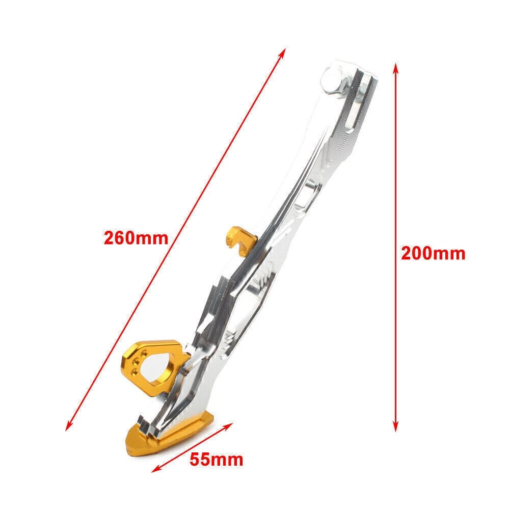 CNC Foot Side Stand Support Leg Kickstand for Motorcycle (Universal)