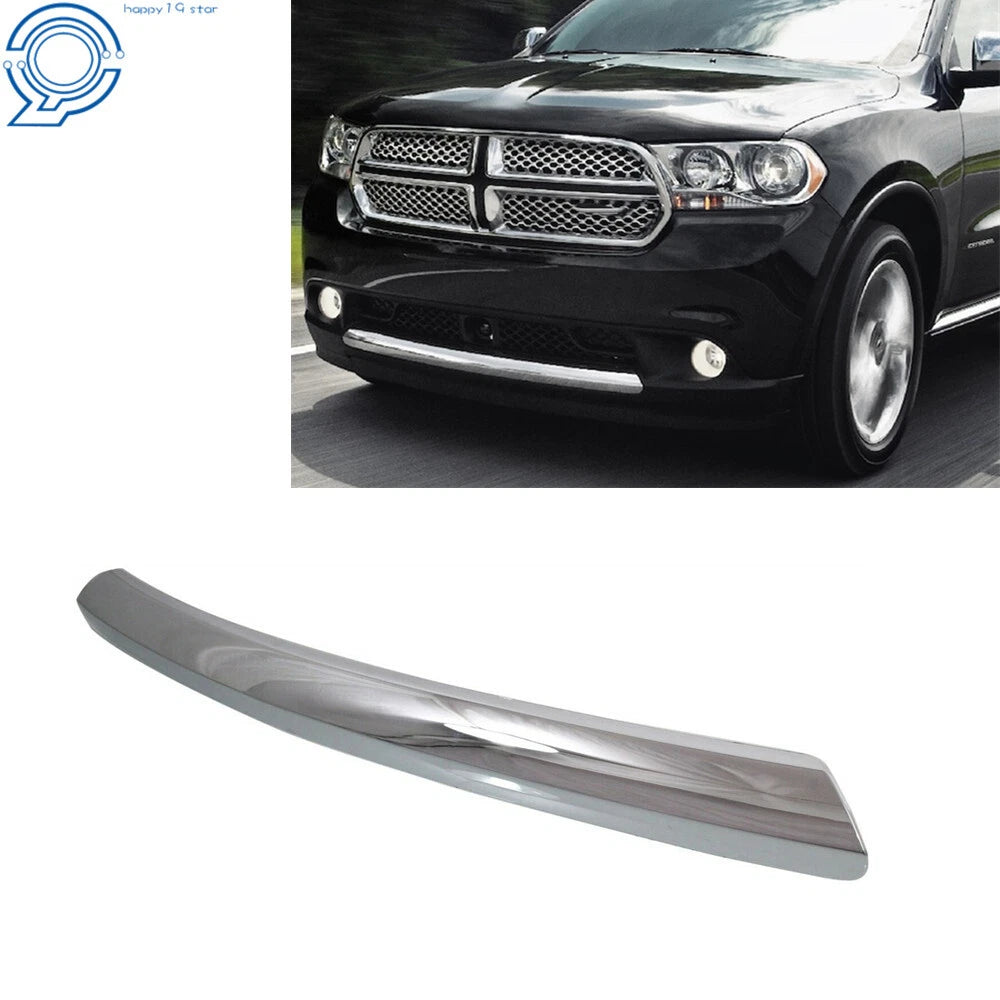 Lower Chrome Front Bumper Trim Molding for Dodge Durango (2011–2013)