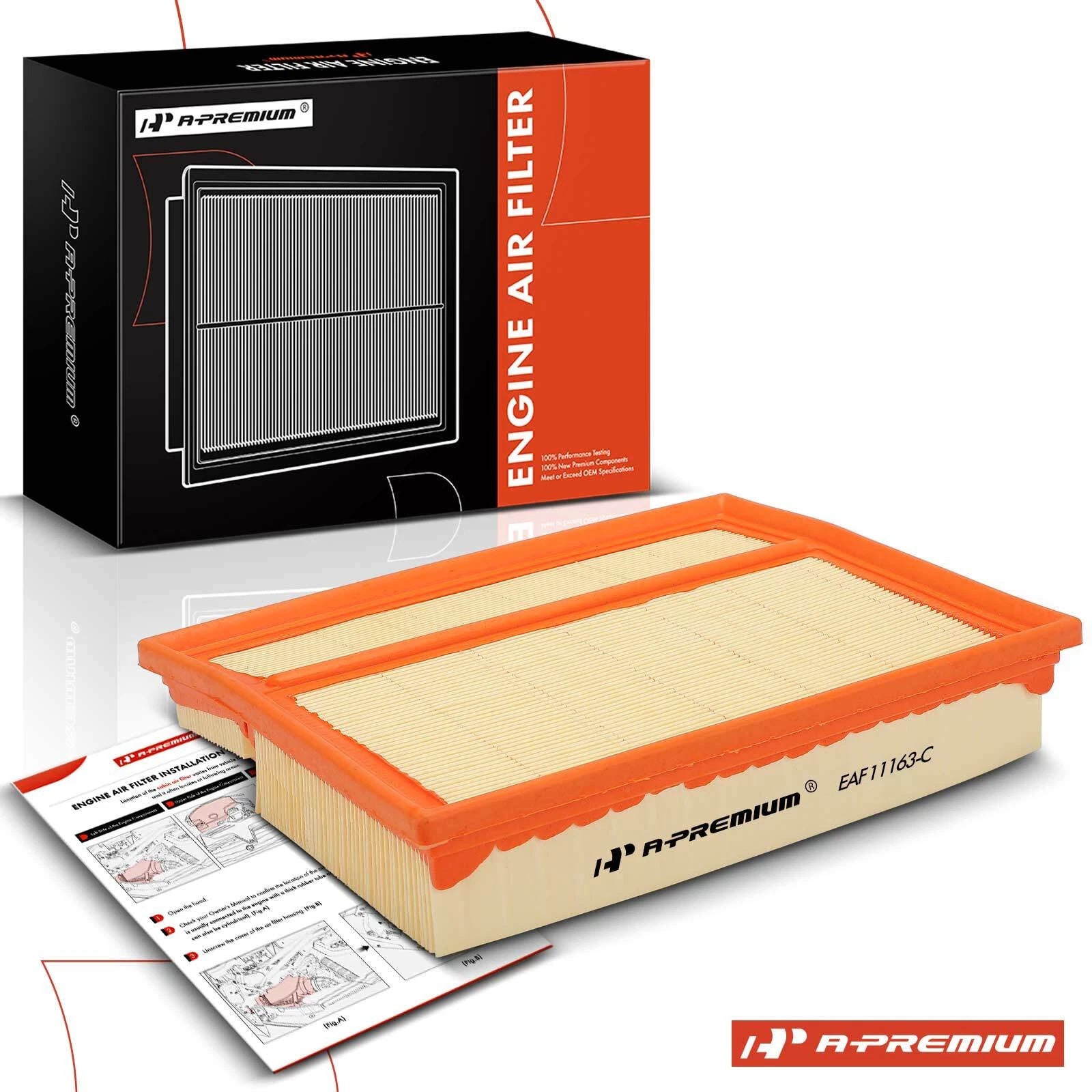 Engine Air Filter for Mercedes-Benz C230 ML320 ML350 CLK320 (1997–2000)