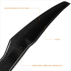 Carbon Fiber V-Style Rear Trunk Lid Spoiler for Audi A4 Quattro (2017–2021)