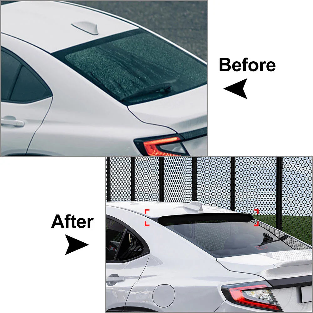 Glossy Black Rear Trunk Roof Spoiler for Subaru WRX STI (2022-2025)